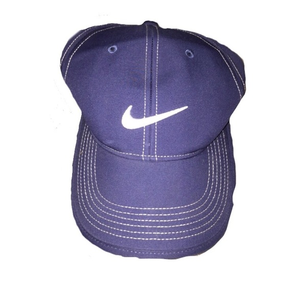blue nike cap